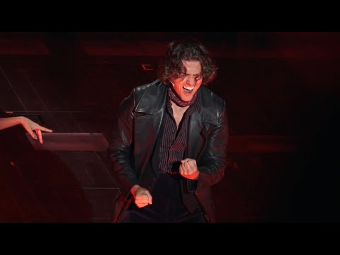 Aaron Tveit - El Tango De Roxanne w/ Chandelier reprise and opt up, Moulin Rouge