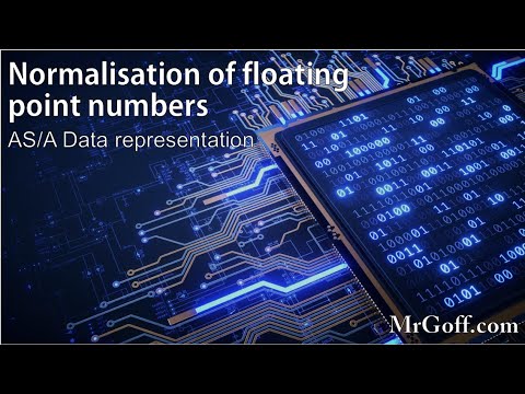 A level Computer Science: Normalisation of floating point numbers