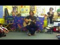 Jack Johnson Sings To Preschool Class