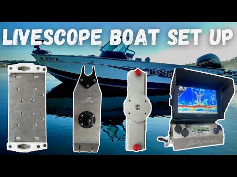 This Livescope Boat Set Up SOLVED My Problems | EASY & VERSATILE Pole, Mount, & Unit Set Up