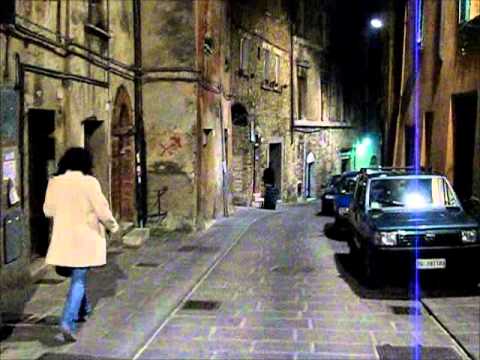 Walk from Raffaele's to the basketball court