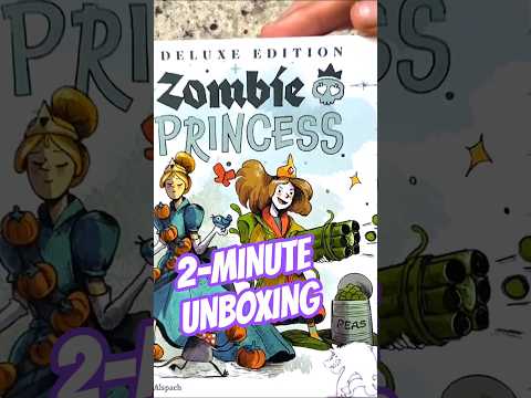 ?‍♀️? ZOMBIE PRINCESS 2-MINUTE Unboxing! This Game Looks AMAZING! ? #shorts