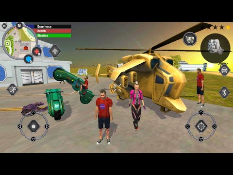 Future Helicopter and Other Future Car Drive in Open City Simulator - android Gameplay.