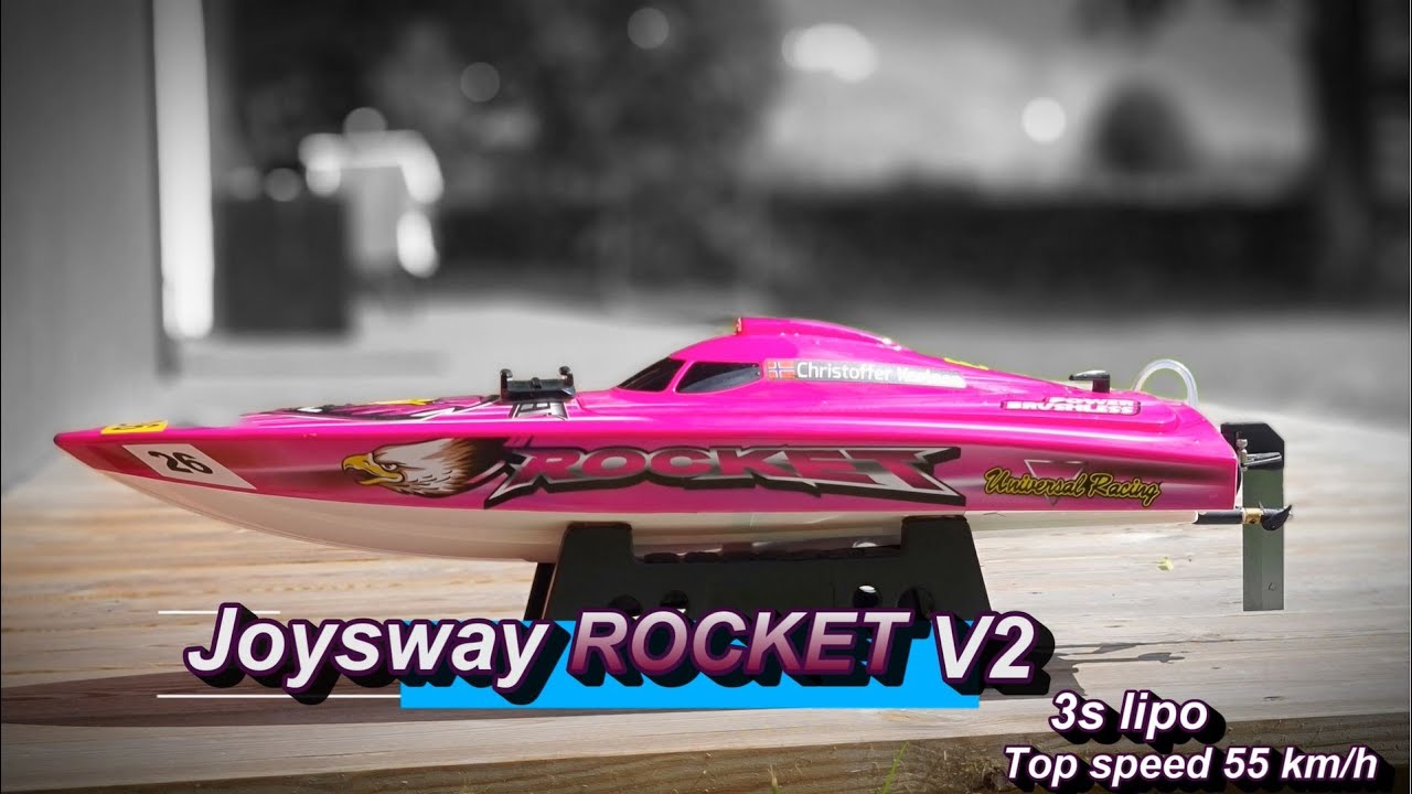 RC loď Rocket Brushless V2 2.4GHz RTR