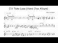 I'll Take Les/J. Scofield solo transcription