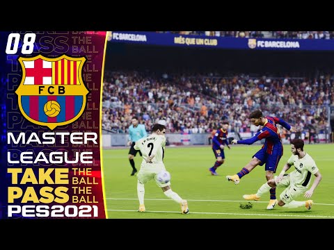 PES 2021 Barcelona Master League #8 | Top of the Table Clash vs Atlético Madrid! [GAMEPAD DISPLAYED]