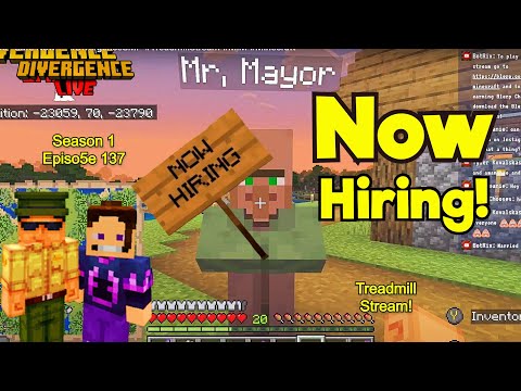 Married in Minecraft - Now Hiring Farmers! #DivergenceSMP