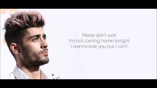 ZAYN - Rear View (Lyrics)