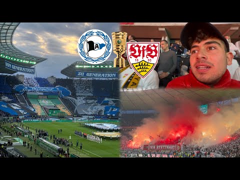 Fußballromantik pur😍 +Fanfest | Pokalfinale🏆 | ARMINIA BIELEFELD vs VfB STUTTGART | Stadionvlog