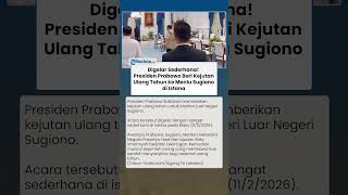 Download lagu DIGELAR SEDERHANA! Prabowo Beri Kejutan Ulang Tahun untuk Menlu Sugiono di Istana mp3 Download lagu DIGELAR SEDERHANA! Prabowo Beri Kejutan Ulang Tahun untuk Menlu Sugiono di Istana mp3