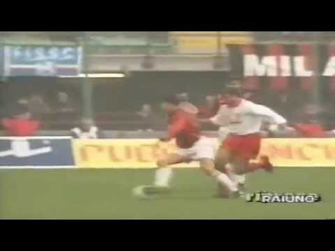 Serie A 1992-1993, day 13 Milan - Ancona 2-0 (2 Papin)