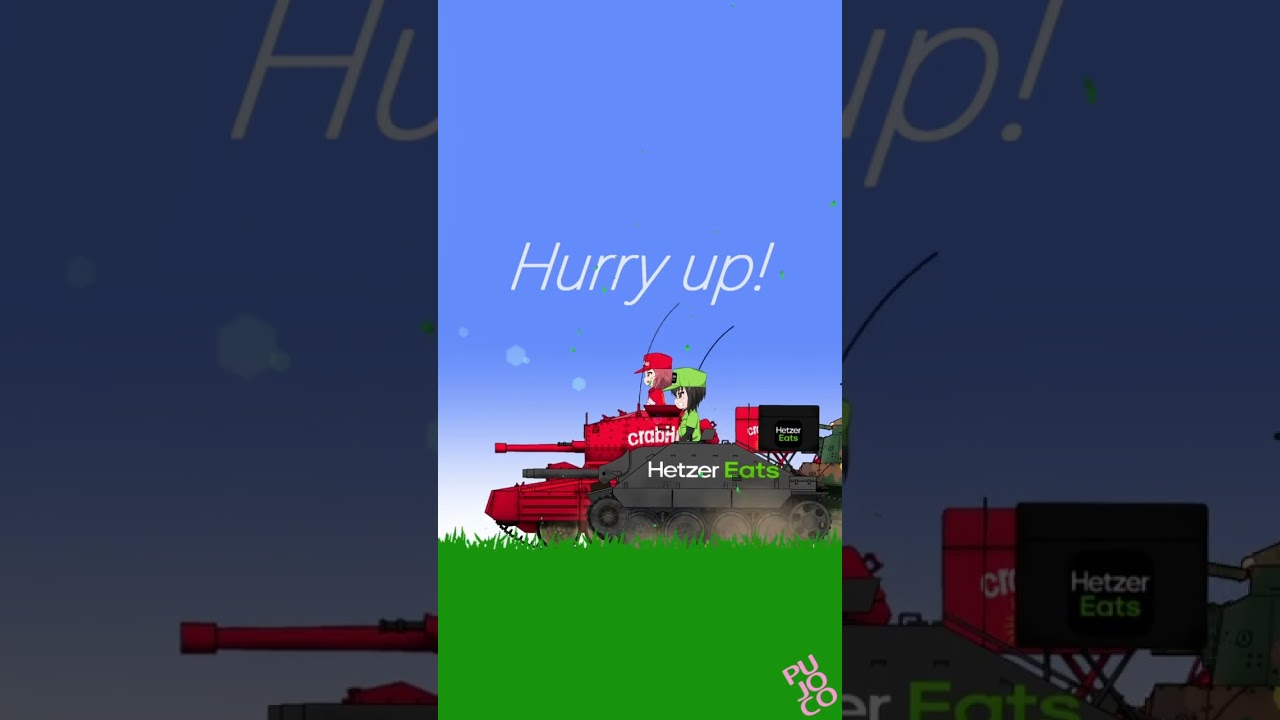 【ガルパン】急げ～！│【GuP】Hurry up! #shorts #ガルパン