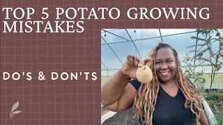 How to MAXIMIZE Your Potato Production| 5 Common Mistakes Growing Potatoes