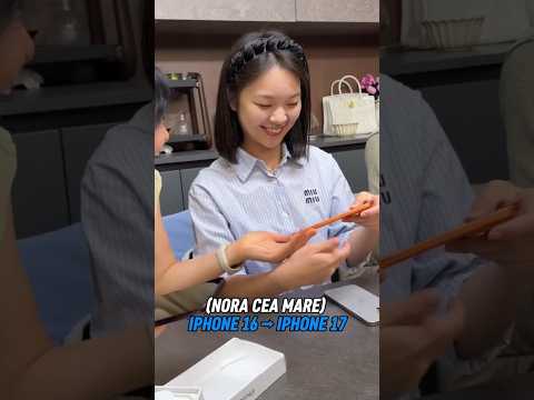 Așa este transmis un iPhone din generație în generație 😲♥️