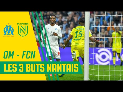 OM - FC Nantes : les buts nantais vus de la pelouse