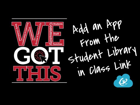 Add Student App From Class Link Library