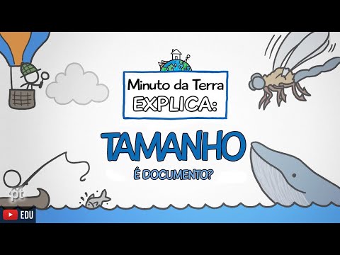 Minuto da Terra explica: TAMANHOS