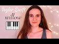 Willow - Taylor Swift (Easy Piano Tutorial)