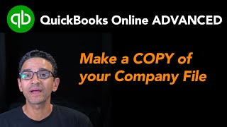 QuickBooks Online: Copy/Duplicate Company Files