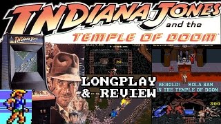 [ARCADE / MAME] Indiana Jones And The Temple Of Doom - Longplay & Review (HARD / No Life Lost) HD
