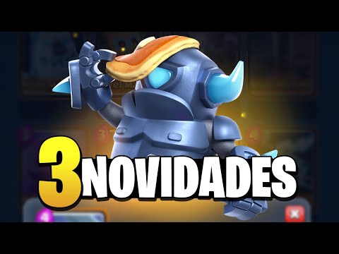 3 NOVIDADES do CLASH ROYALE que VC nÃ£o VIU!