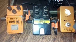Video thumbnail for Phaser pedal comparison with harmonica by Prekop Győző