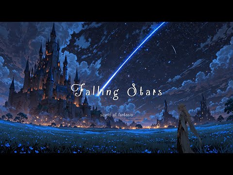 Castle Beneath Falling Stars | Fantasy Music for Rest, Reading & Meditation