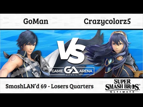 SmashLAN'd 69 - WU GoMan vs Crazycolorz5 - Losers Quarters