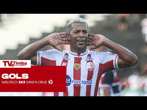 SANTA CRUZ 3X3 NÁUTICO | GOLS DA PARTIDA | TV TIMBA