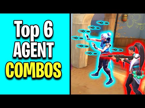 Top 6 *MOST OP* Agent COMBOS in Valorant for EASY WINS!