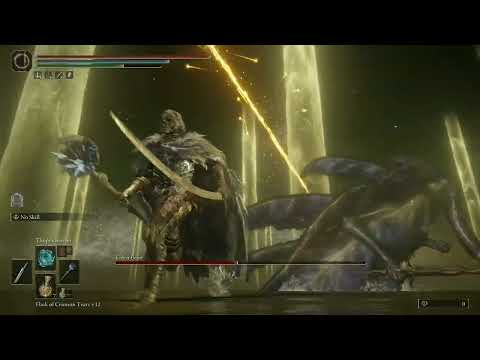 Elden Ring - Deflecting Elden Stars with Thops' Barrier (Elden Beast Bossfight) NG15+ [Patch 1.08.1]