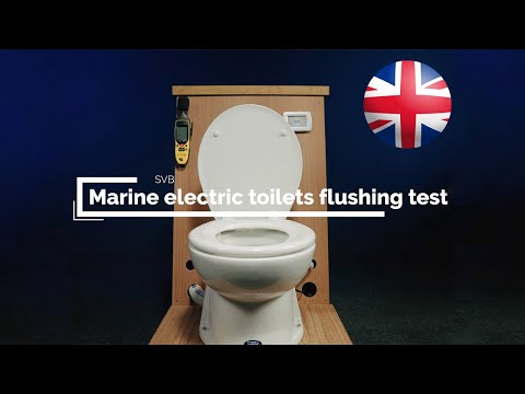 Marine electric toilets flushing test | SVB
