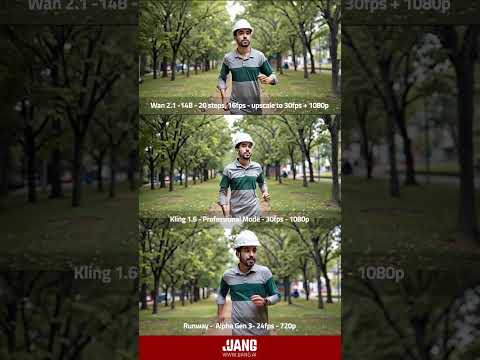 Wan 2.1 14b vs Kling 1.6 vs Runway Alpha Gen-3 &mdash; #generativeai #aivideo #wan #kling #runwayml #wan