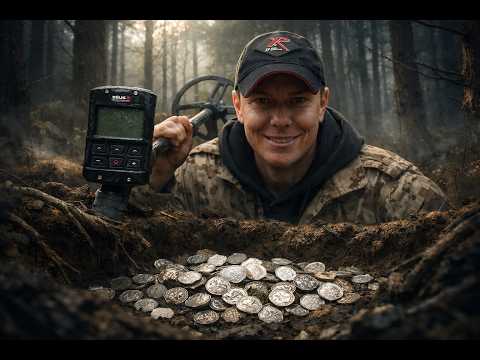 O mica comoara de argint gasita in padure