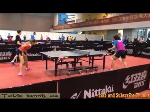 2017 ITTF Asian Championships Training