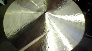 Video thumbnail for *SOLD* Istanbul Mehmet Nostalgia 70's Ride 21"   2123 grams by Drum Center of Portsmouth