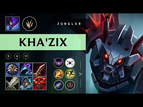 Kha'Zix Jungle vs Hecarim - KR Master Patch 25.22