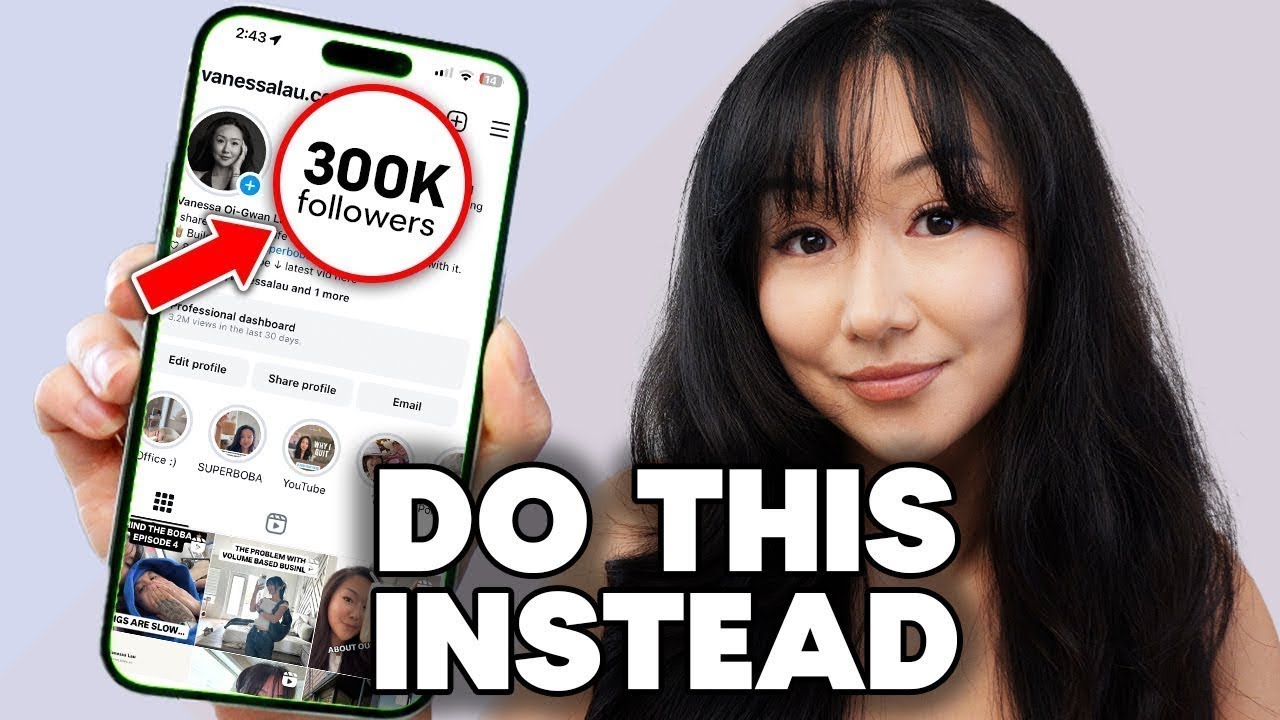 Don't build a social media account. Build a personal brand instead.