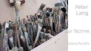 Peter Lang - Technik | Galerie Anna25