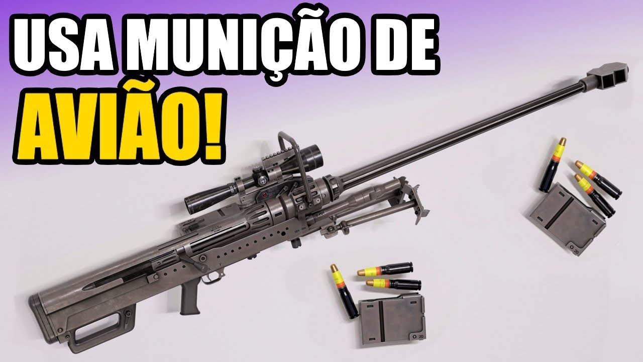 Denel NTW-20: Um fuzil que "virou canhão”, literalmente!