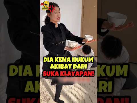 Kena Hukum Akibat Dari Suka Kelayapan! #lucu #pranks #shorts