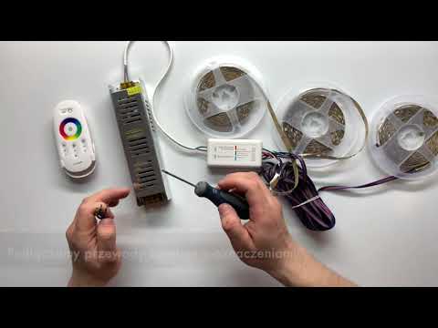 Instrukcja podłączenia zestawu 15 oraz  20 mb RGB AKB pl - jak podłączyć zestaw 15 oraz 20 metrów