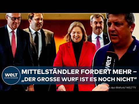 Video Thumbnail: REFORMPAKET: „Der große Wurf ist es noch nicht“ – Mittelständler fordert konsequenten Reformkurs