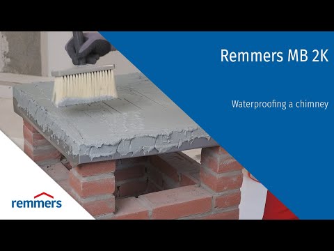 Remmers MB 2K - Waterproofing a chimney