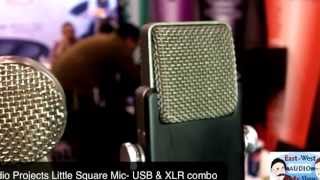 Video thumbnail for Winter NAMM 2013- Studio Projects SP LSM Little Square Microphone USB & XLR by VO BS