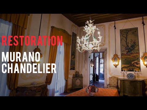 Murano Chandelier Restoration