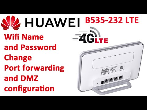 Huawei 4G-Router B535-Konfiguration #Portweiterleitung und #DMZ-Setup