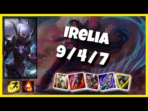 Irelia vs Lucian 10.25 Mid Lane Challenger Gameplay S11 (9/4/7) - KOREAN