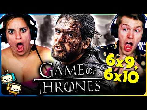 GAME OF THRONES 6x9 & 6x10 Season Finale Reaction! | First Time Watch! | Battle of the Bastards