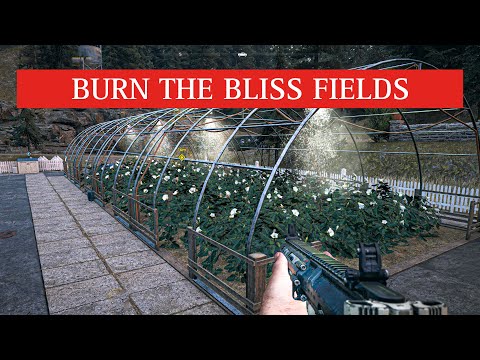 Burn The Bliss Fields - Far Cry 5 Mission Gameplay